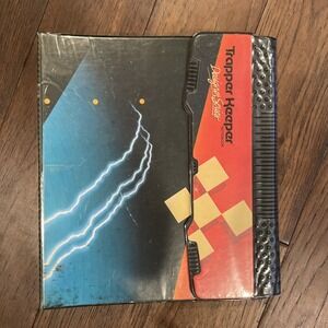 Vintage Mead TRAPPER KEEPER Designer Series 3 Ring Binder Folder Lightning Bolt